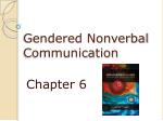 Gendered Nonverbal Communication - slide 1