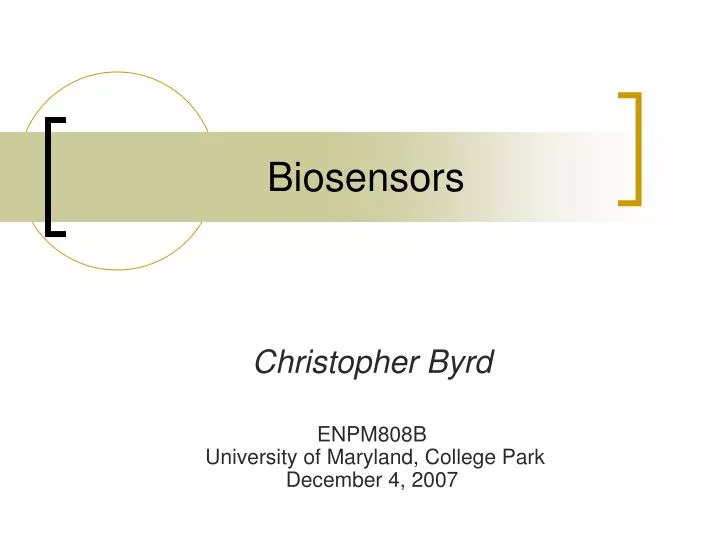 biosensors