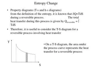 Entropy Change