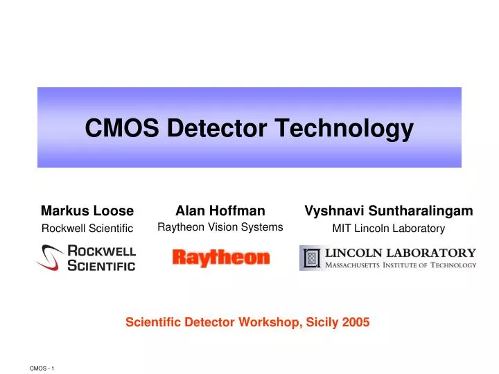 cmos detector technology