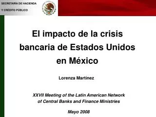 El impacto de la crisis bancaria de Estados Unidos en México