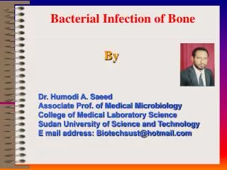 Bacterial Infection of Bone