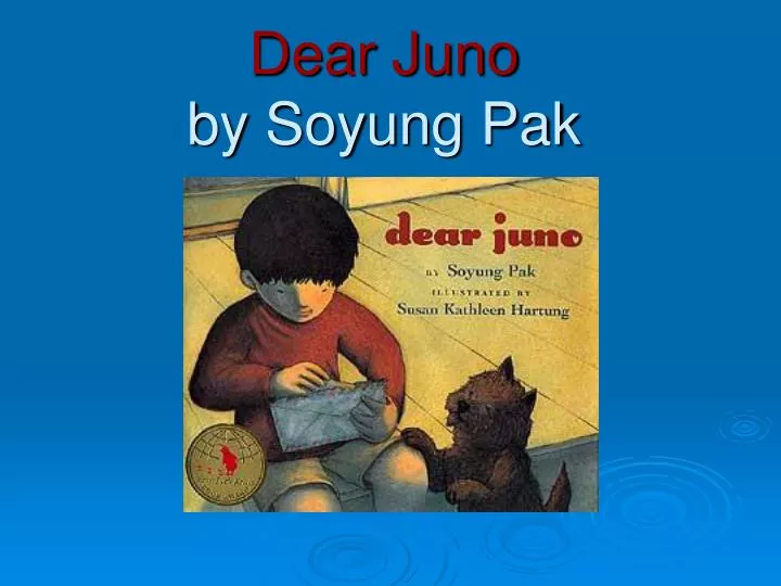 dear juno by soyung pak