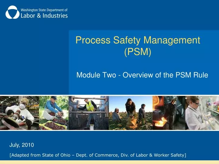 process safety management psm