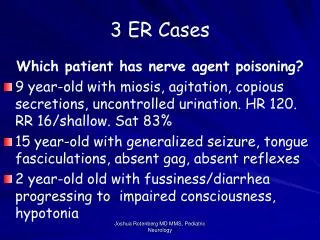 3 ER Cases