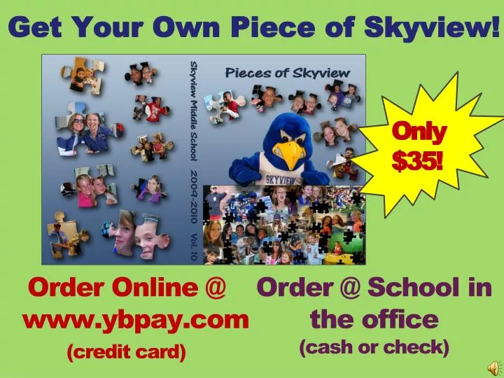 get your own piece of skyview