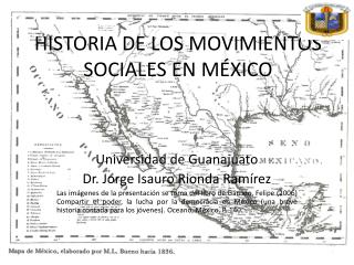 HISTORIA DE LOS MOVIMIENTOS SOCIALES EN MÉXICO