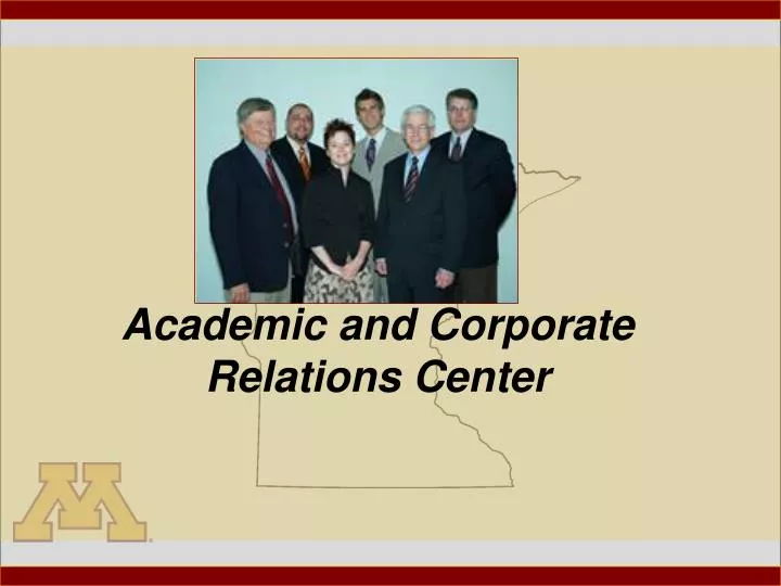 academic and corporate relations center