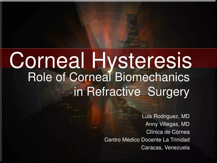 corneal hysteresis
