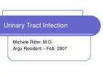 Urinary Tract Infection - slide 1