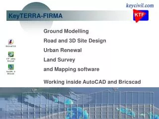 Ground Modelling Road and 3D Site Design Urban Renewal Land Survey and Mapping software Working inside AutoCAD and Brics
