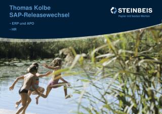 Thomas Kolbe SAP-Releasewechsel