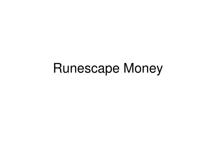 runescape money