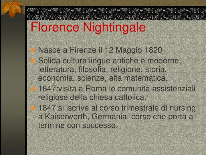 florence nightingale