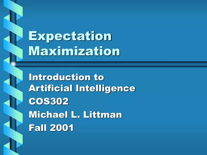 expectation maximization