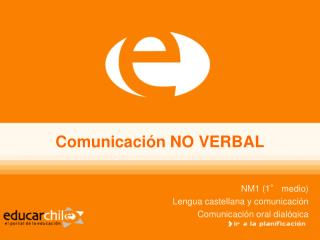 Comunicación NO VERBAL