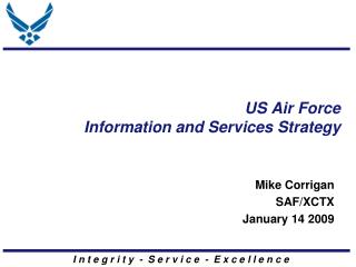 US Air Force Information and Services Strategy