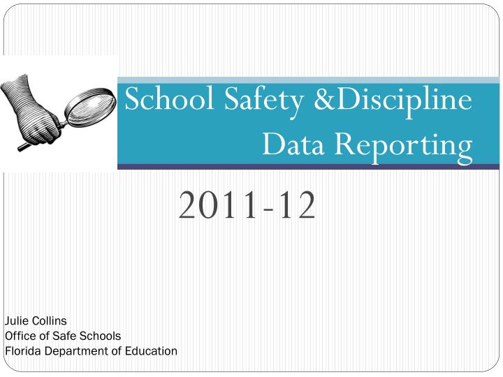 school safety discipline data reporting