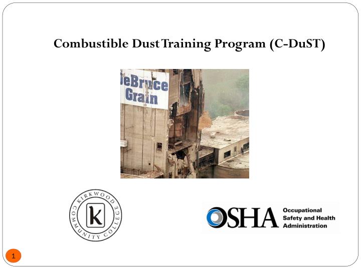 combustible dust training program c dust