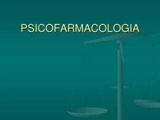PSICOFARMACOLOGIA