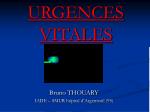 URGENCES VITALES - slide 1