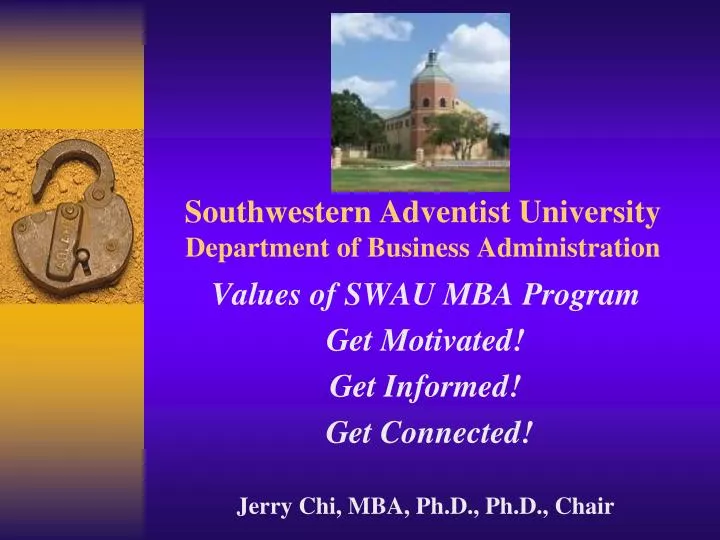 southwestern adventist university department of business administration