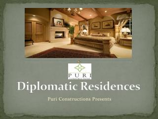 Diplomatic Residences Gurgaon SAAV