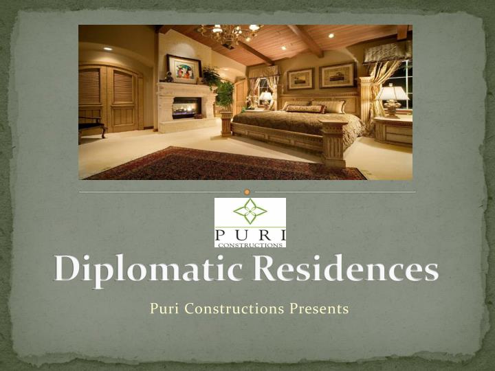 diplomatic residences