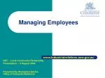 Managing Employees - slide 1