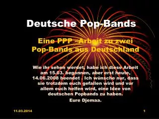 Deutsche Pop-Bands