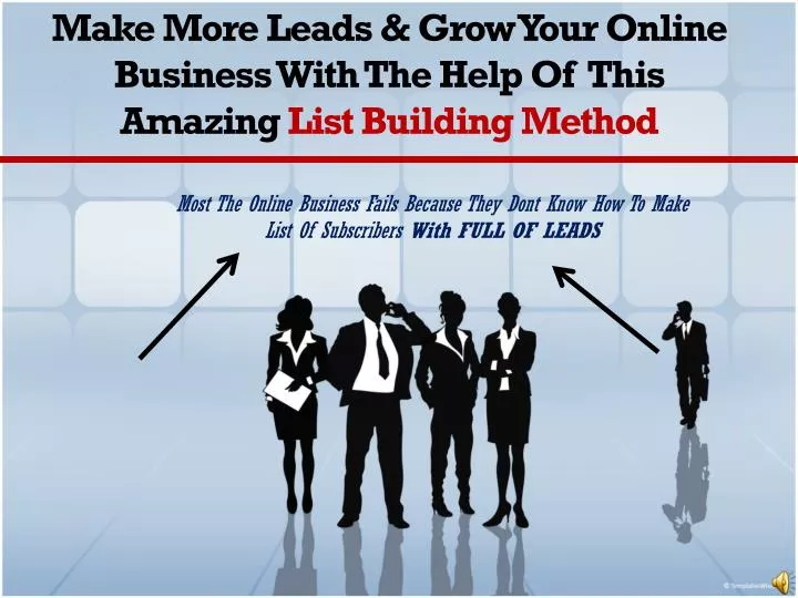 make more leads grow your online business with the help of this amazing list building method