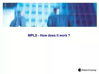 MPLS - How does it work ?