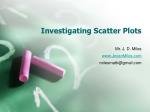 Investigating Scatter Plots - slide 1