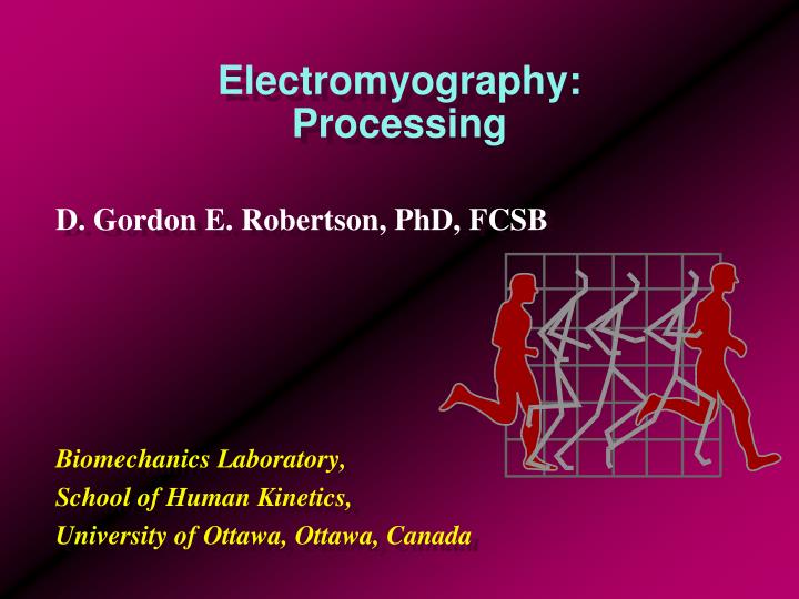 electromyography processing