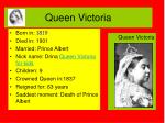Queen Victoria - slide 1