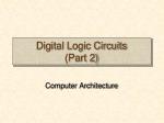 Digital Logic Circuits (Part 2) - slide 1