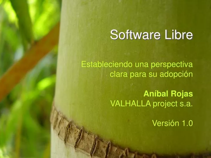 software libre