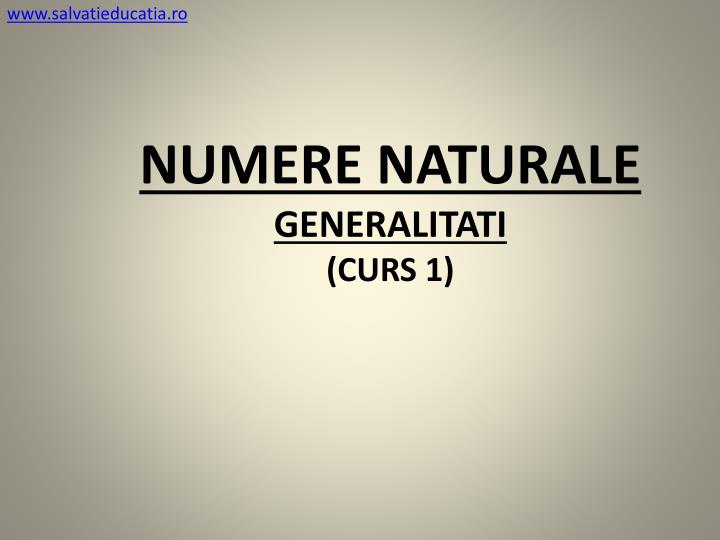 numere naturale generalitati curs 1