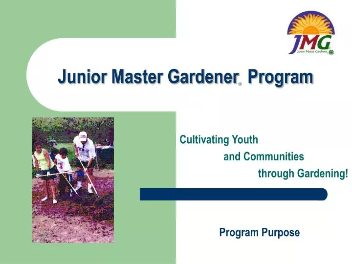 junior master gardener program