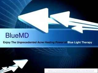 Cure Acne With the BlueMD Blue Light Therapy Device