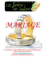 MARIAGE - slide 1