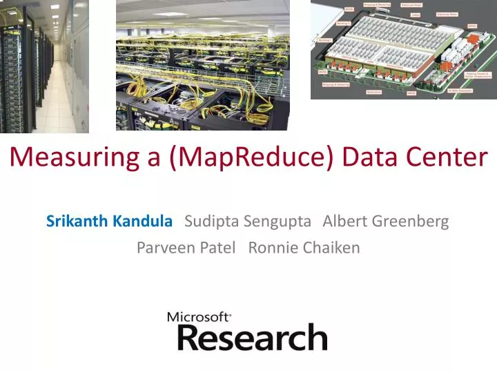 measuring a mapreduce data center