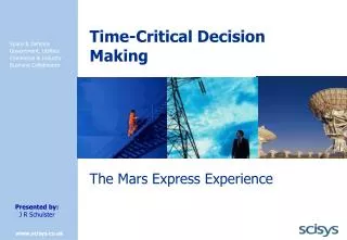 Time-Critical Decision Making