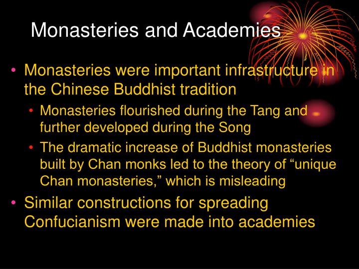 monasteries and academies