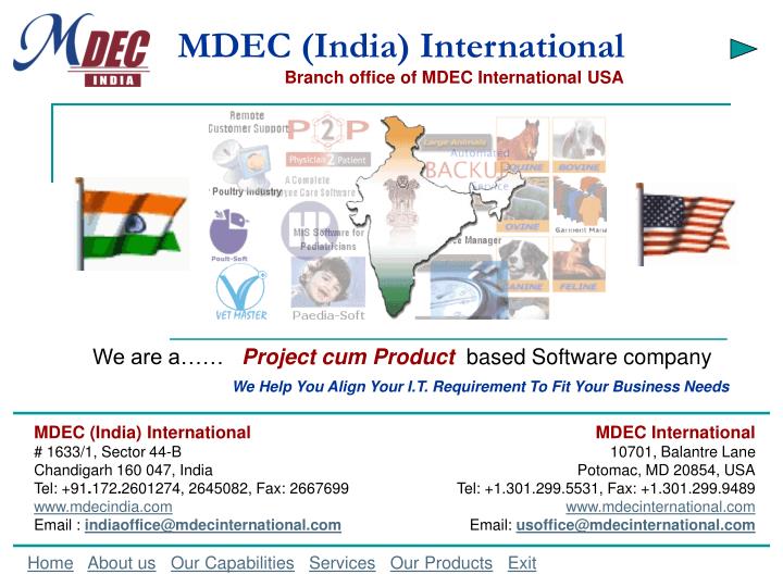 mdec india international