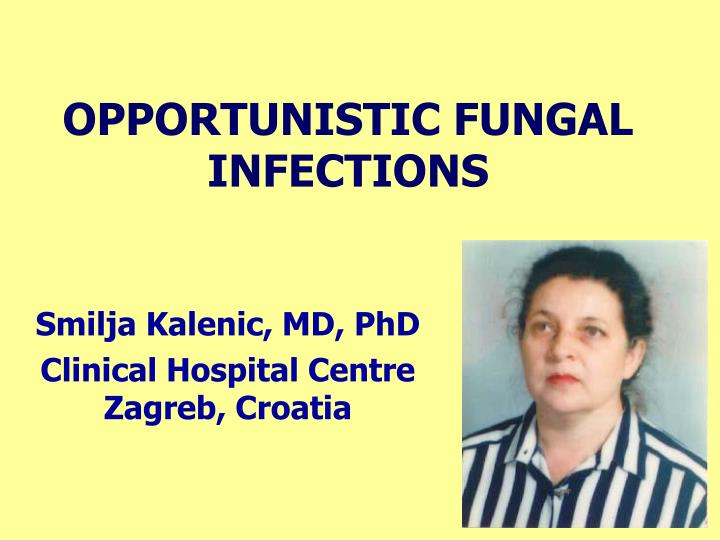 opportunistic fungal infections