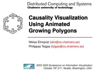 Causality Visualization Using Animated Growing Polygons