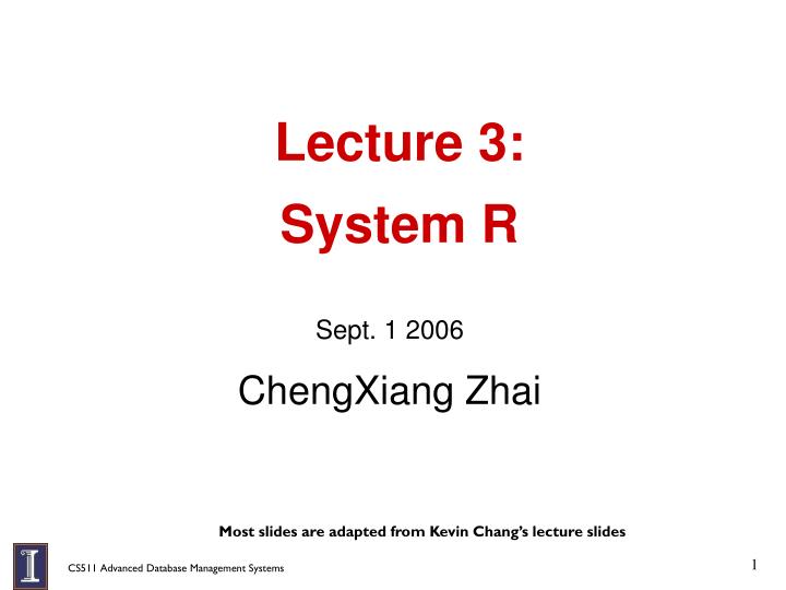 lecture 3 system r