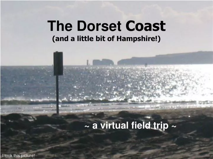 the dorset coast and a little bit of hampshire