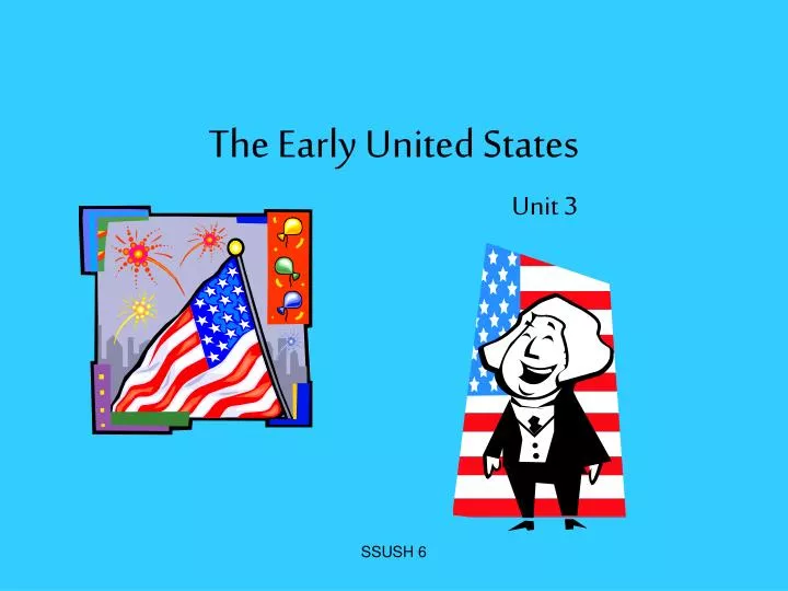 the early united states